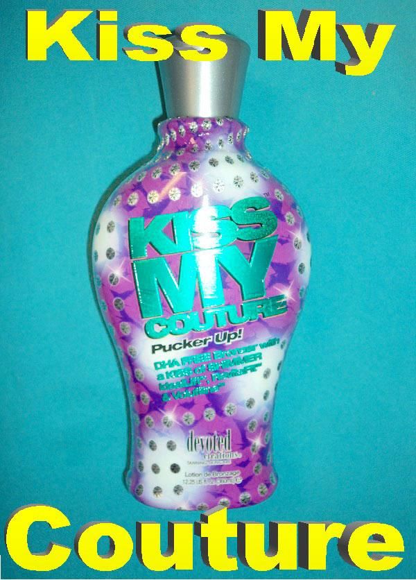 Devoted Creations KISS MY COUTURE★★Tanning Bed Lotion★SEALED 