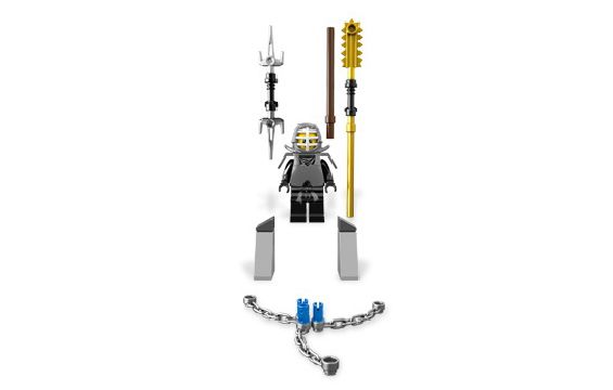 Brand Korea Lego 9551 Ninjago Spinners Minifigures Set Weapons Kendo 