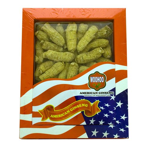 WOHO #133.4 Wisconsin American Ginseng Roots Half Short Small 4oz Box 