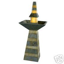 Hunter Kenroy Nox Natural Slate/Marble Outdoor Fountain  