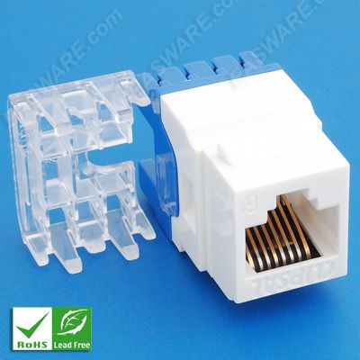 Clipsal Titanium New Cat6 Cat.6+ Keystone RJ45 Jack  