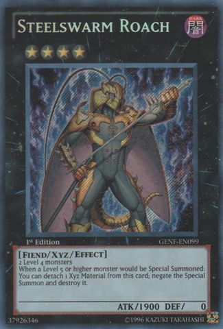 Steelswarm Roach GENF EN099 1st Ed. Yugioh  