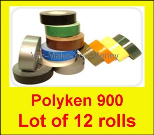   of 3 Rolls of Polyken 900 professional pipe duct Plumbing utility tape