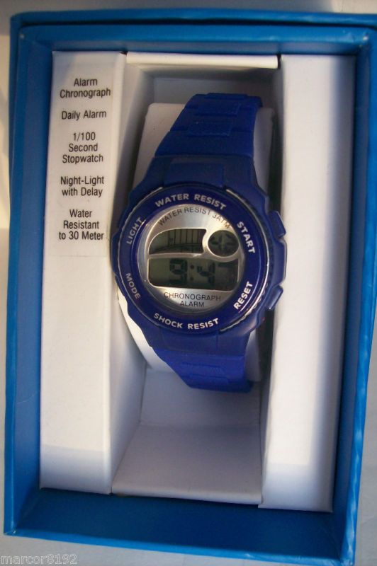 PROSPIRIT SPORT WATCH WOMENS WRISTWACHES BLUE BAND  