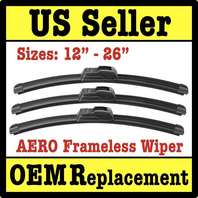   SERIES 2003 2008 FRAMELESS WINDSHIELD WIPER BLADES WIPERS  