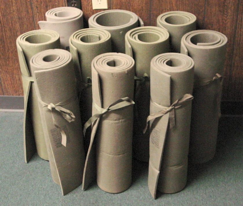 US ARMY MILITARY Sleeping / Shooting Mats FOAM PAD Camping Hiking LOT 