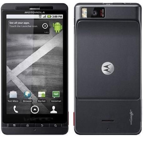   8GB   BLACK (VERIZON) *r* SMARTPHONE MB810 ANDROID GOOGLE  