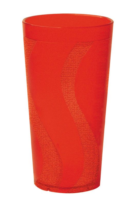 PC Plastic Tumblers 12OZ Red Restaurant Quality 72/Cs  