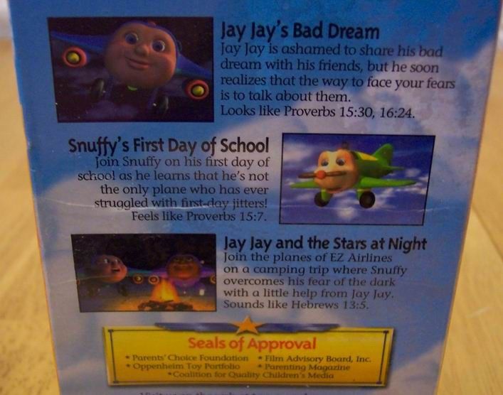 JAY JAY THE JET PLANE Fantastic Faith VHS VIDEO NEW  