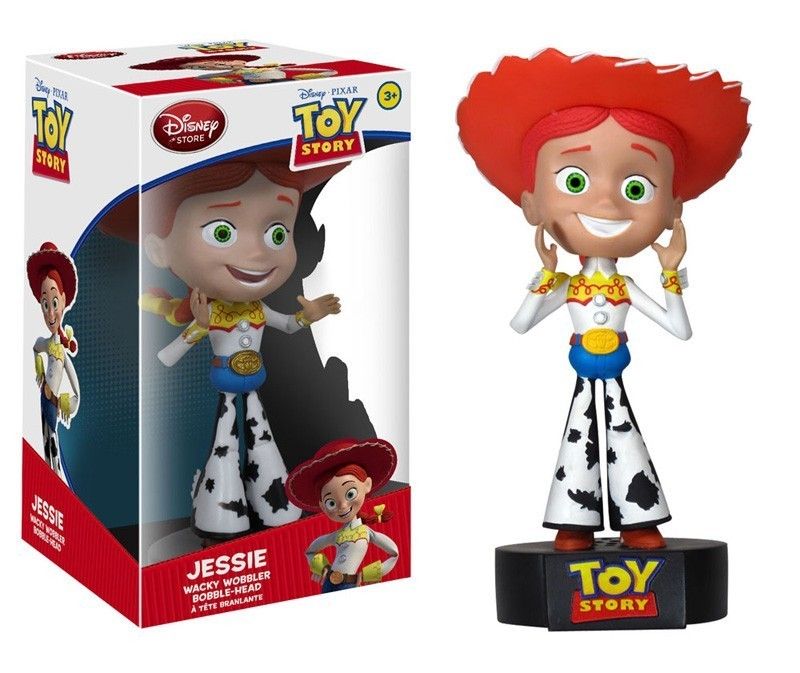 Funko DISNEY TOY STORY JESSIE TALKING WACKY WOBBLER BOBBLEHEAD  