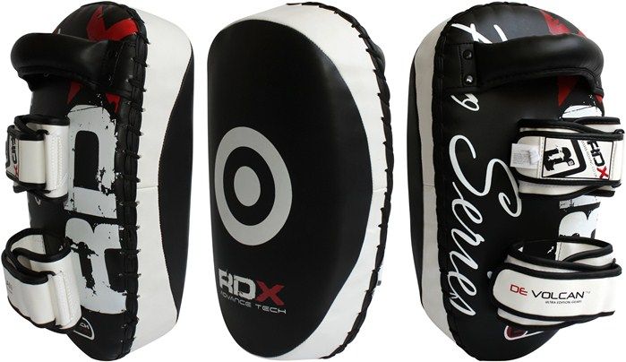 RDX Pair of Thai Kick Boxing Strike Shield Muay Pads Arm Punch MMA UFC 