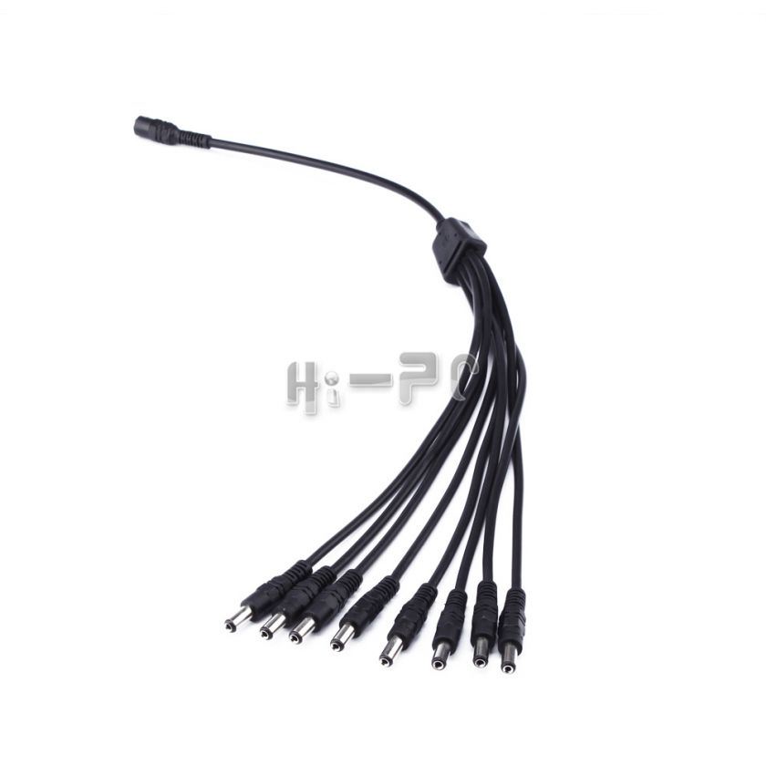 12V 4A Power Adaptor + 8 way Splitter Cable CCTV Camera  